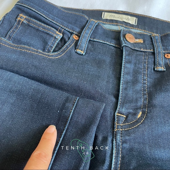 MADEWELL Tencel Denim Edition 9” High-Rise Skinny Jeans | 25 - Picture 13 of 15